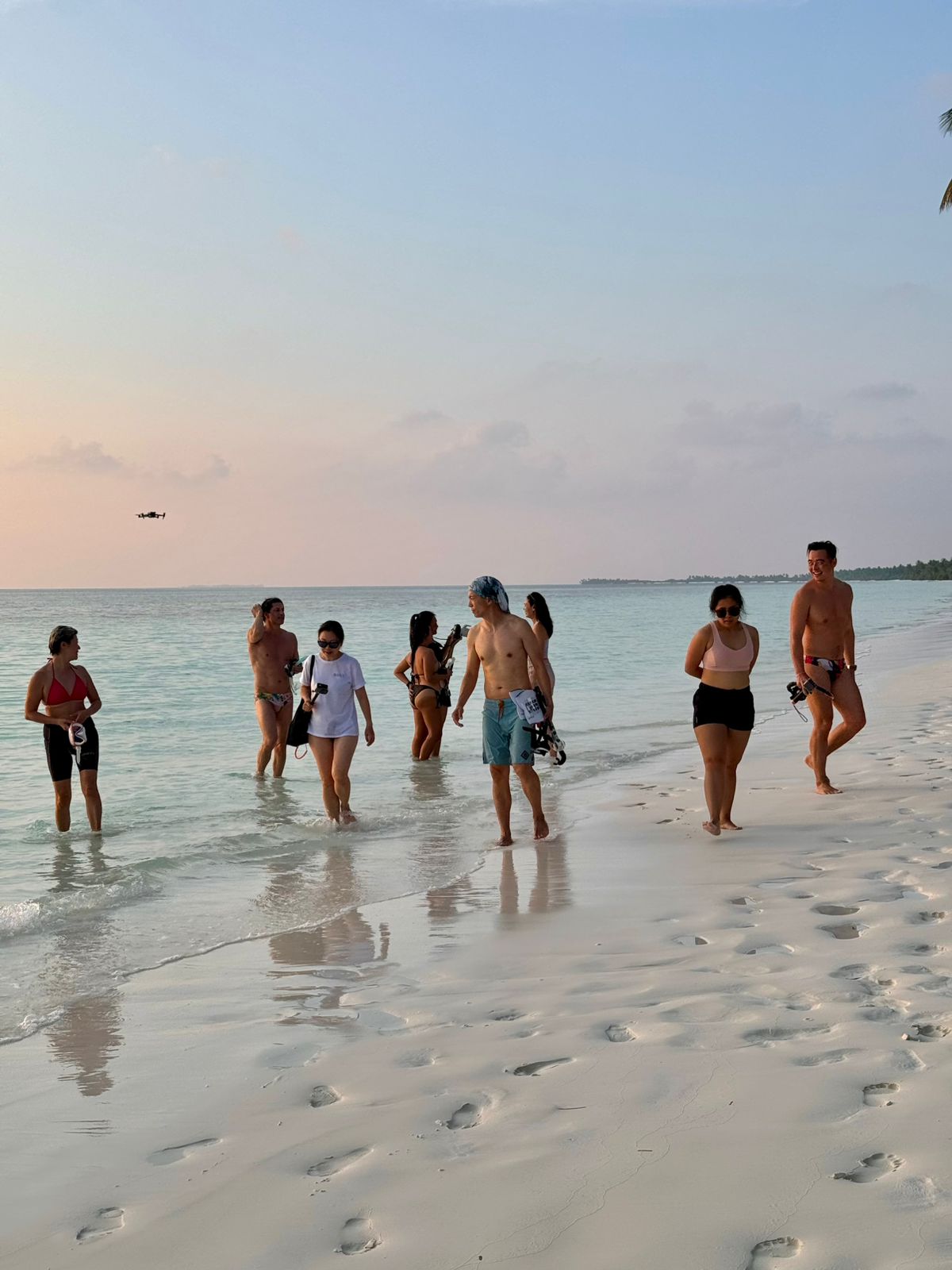 Local island shoreline